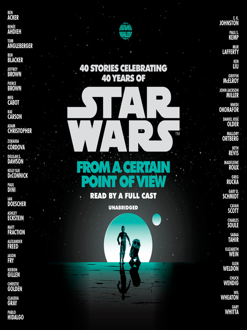Title details for From a Certain Point of View (Star Wars) by Renée Ahdieh - Wait list